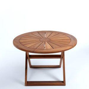 Coppertone Mesa Plegable Redonda - Imagen 2